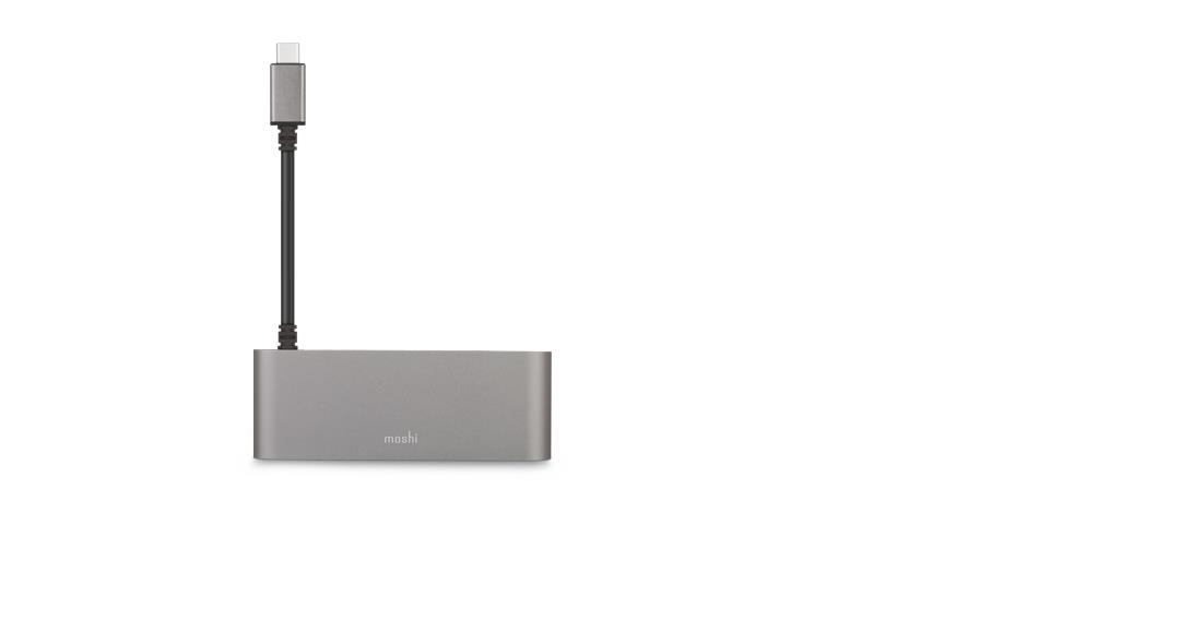Hub USB C Multiports 3 en 1 USB C HDMIHDCP 4K Ultra compact 104 Mo/ Neuf - vue 2