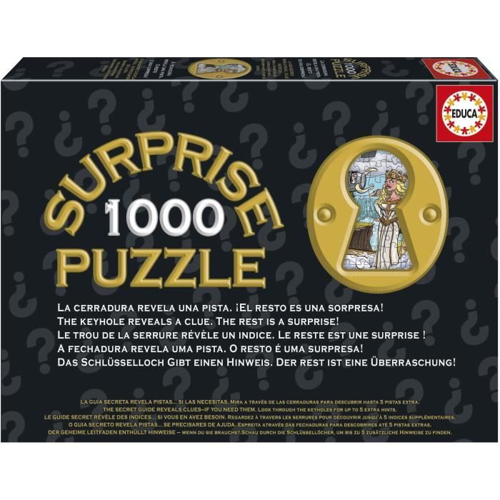 Puzzle EDUCA KNIGHTS ROUND TABLE 1000 pièces