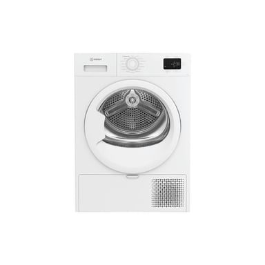 Sèche-linge, Pompe à chaleur, 10 KG, A+/ E, Interface Small Digit, xx d INDESIT - CYD102DWWFR