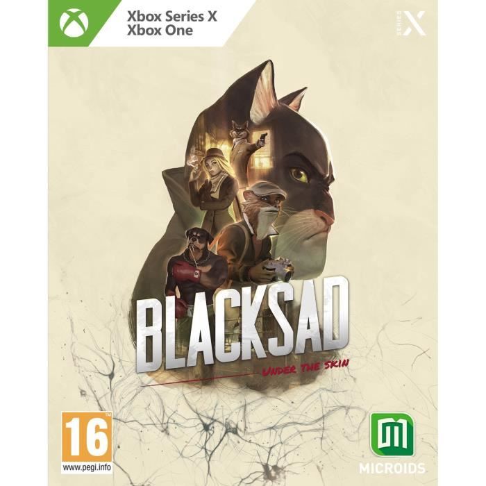 Blacksad Under The Skin Jeu Xbox Series X et Xbox One - vue 2