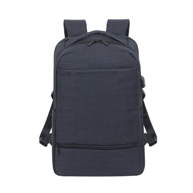 Mochila Rivacase BISCAYNE premium 17,3'' negra