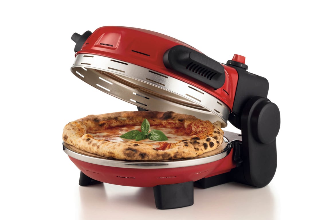 Four À Pizza Ariete 0934/00 – 1300 W, Pierre Réfractaire 32 cm, 400°C