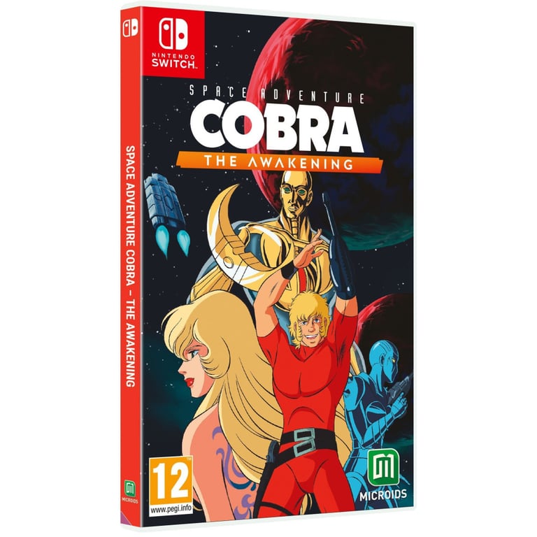 Jeu Nintendo Switch Microids SPACE ADVENTURE COBRA - The Awakening Action-aventure PEGI 12 Boîte Multicolore - Neuf