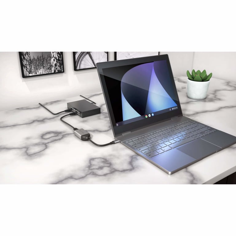 HYPER HD425B station d'accueil USB 3.2 Gen 1 3.1 Gen 1 Type C Acier inoxydable Neuf - vue 2