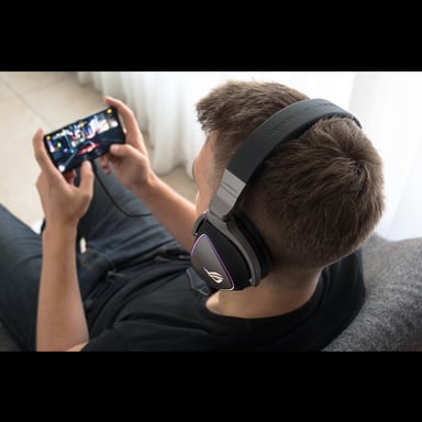 ASUS ROG Delta Headset con archetto cablato Play Black