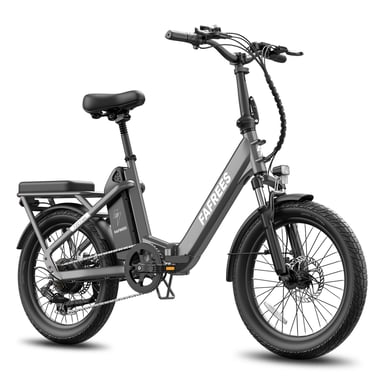 Vélo électrique urbain FAFREES F20 Flex avec batterie 36 V 20 Ah / 100 km d'autonomie, capteur de couple - noir