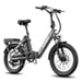 Vélo électrique urbain FAFREES F20 Flex avec batterie 36 V 20 Ah / 100 km d'autonomie, capteur de couple - noir