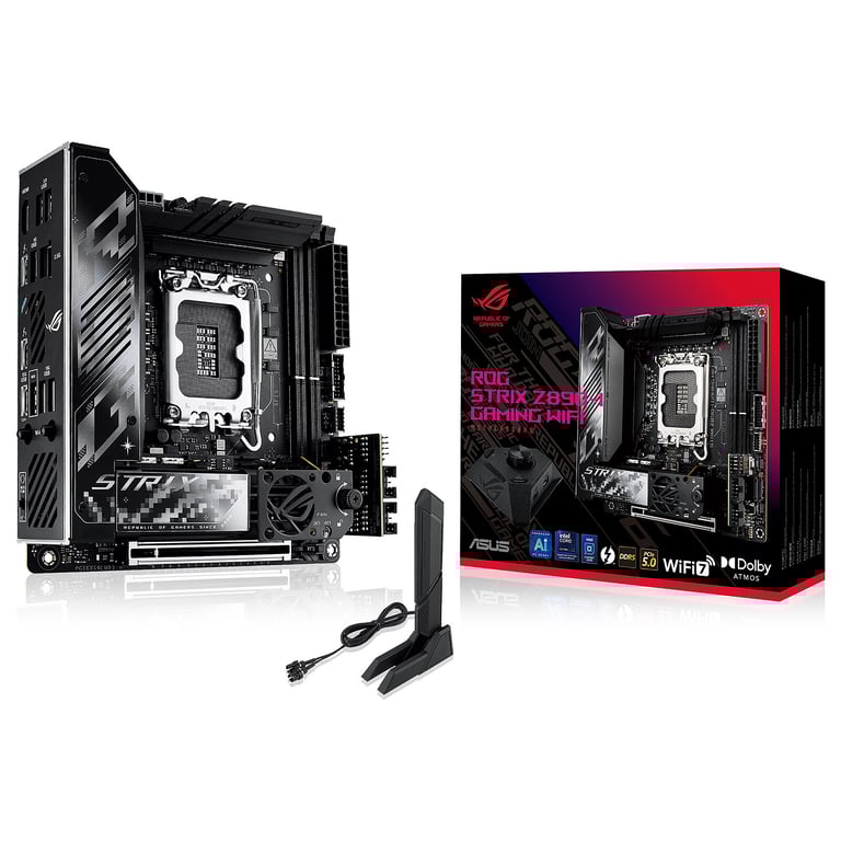 ASUS ROG STRIX Z890 I GAMING WIFI - vue 2
