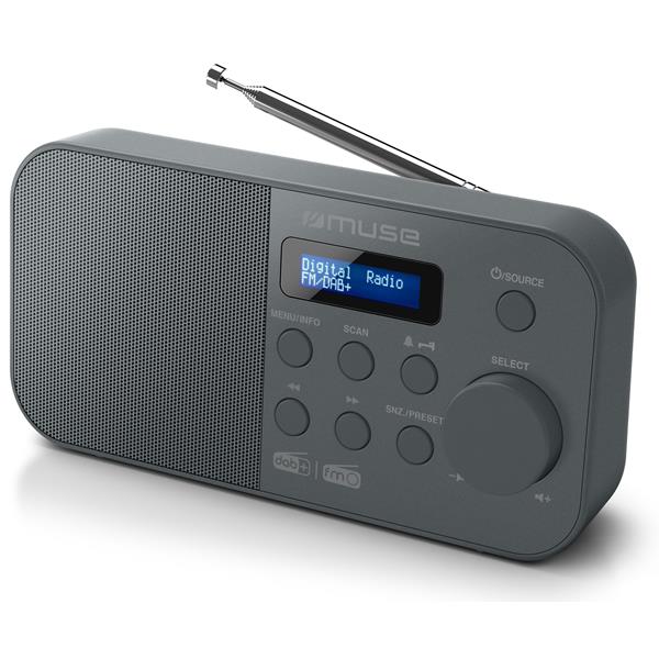 Muse M-109 DB Radio portable Noir - Neuf