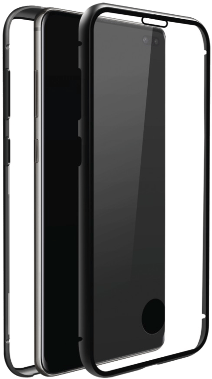 Coque de protection 360° Glass pour Samsung Galaxy S10, noir