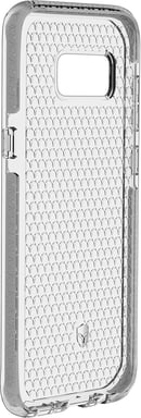 Bigben Connected FCLIFEGS8PS coque de protection pour téléphones portables 15,8 cm (6.2'') Housse Gris, Transparent Samsung Galaxy S8+ G955