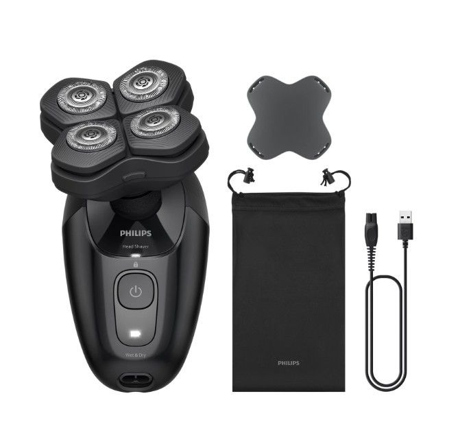 Rasoir Tête Philips HS5980/15 – Flexible 360°, Lames ComfortCut, Autonomie 60 min - vue 5