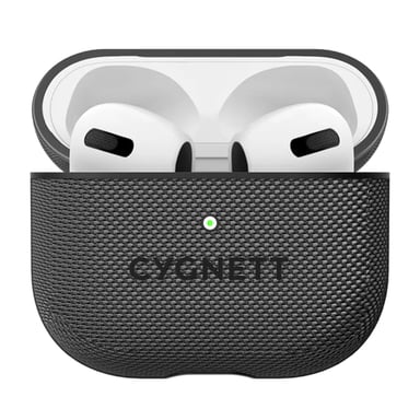 CYGNETT Carcasa para Airpods 3 Tekview Shockproof Negro