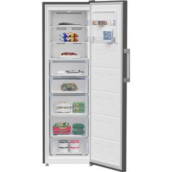 Congelateur Armoire Froid ventile 286 Classe D controle : Mecanique avec sonde Compresseur ProSmart Inverter Alarme de porte ouverte Porte reversible 5 tiroirs Bac a glacons Classe climatique : SN T Niveau sonore dB A : - vue 5