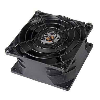 Silverstone FHS 80X Boitier PC Ventilateur 8 cm Noir 1 pièce(s)