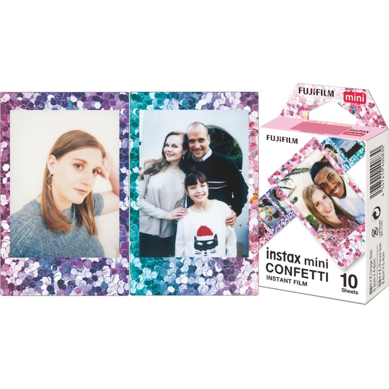 Film Instantané Fujifilm Instax Mini Monopack Confetti – Pack de 10 Vues - vue 6