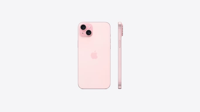 iPhone 15 Plus (5G) 256 Go, Rose, Débloqué