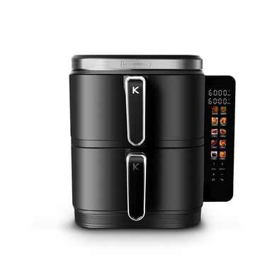 Kitchencook - Airflow12 Led - Friteuse à Air Verticale 12l - 10 Programmes - Panneau Tactile Led - 2800w