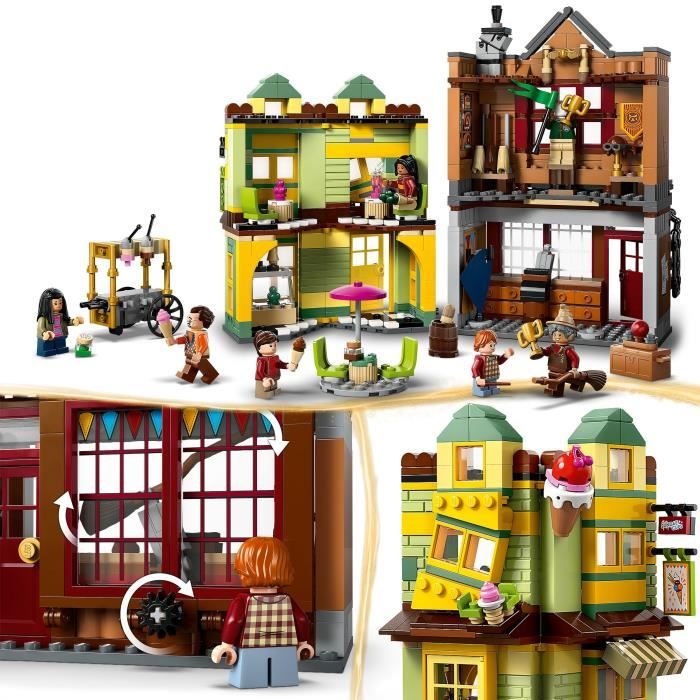 LEGO® Harry Potter™ 76452 Magasin d'accessoires de Quidditch™ et marchand de glaces - vue 6