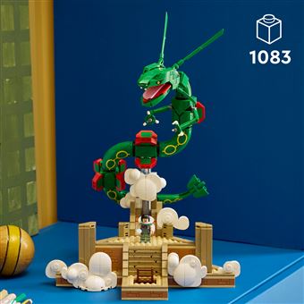 LEGO Pokémon 72168 Rayquaza Set Collector pour Adulte Idée Cadeau Gaming - vue 4