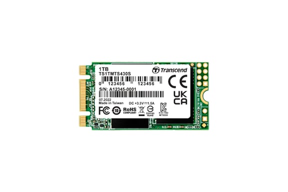 Transcend 430S 1 To M.2 Série ATA III 3D NAND