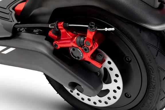 Ducati DUCPRO3RAS trottinette électrique Noir, Rouge, Blanc 25 km/h