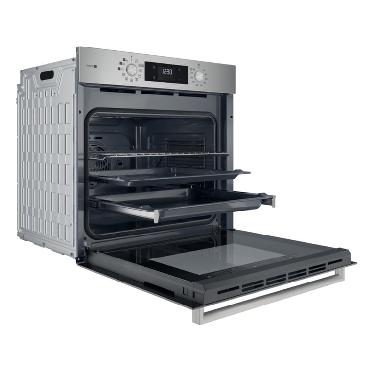 Four Électrique Hotpoint HAO3 K58HSU1 X – 71 L, 2900 W, Inox - vue 4