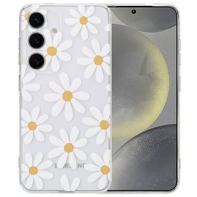 imoshion Coque Design pour Samsung Galaxy S25 - Daisy flower