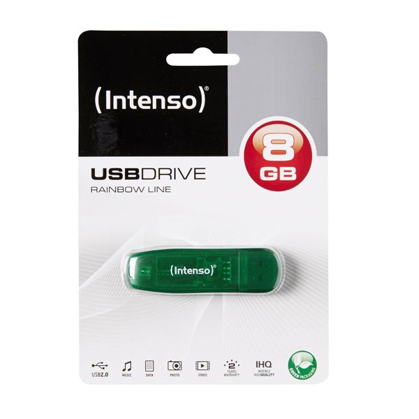 Intenso Rainbow Line lecteur USB flash 8 Go USB Type A 2.0 Neuf - vue 2