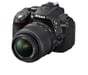 Nikon D5300 + 18-55 VR II + SD 4GB Kit d'appareil-photo SLR 24,2 MP CMOS 6000 x 4000 pixels Noir