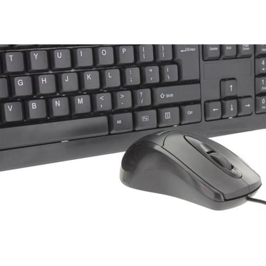 MOBILITY LAB - Pack Clavier + Souris GAMMA Combo Filaire USB