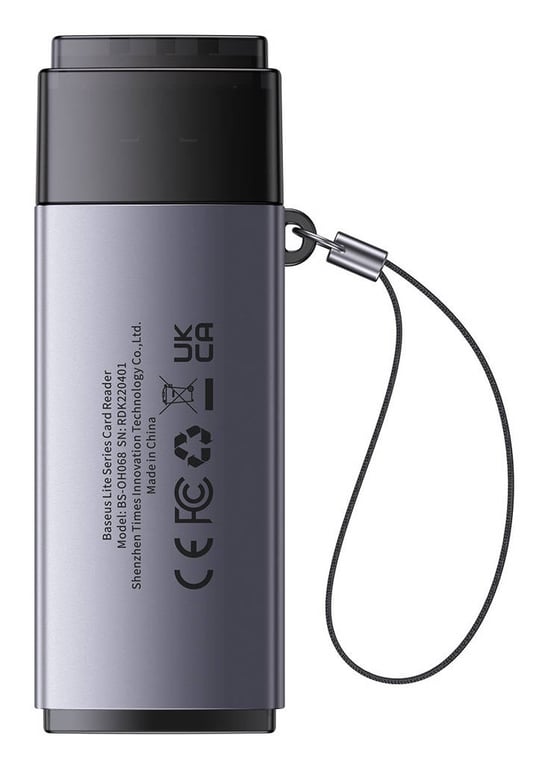 Baseus BS OH069 lecteur de carte mémoire USB 3.0 Type AType C Neuf - vue 2