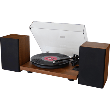 Platine vinyle Aster PL711 2x18W Bluetooth Marron
