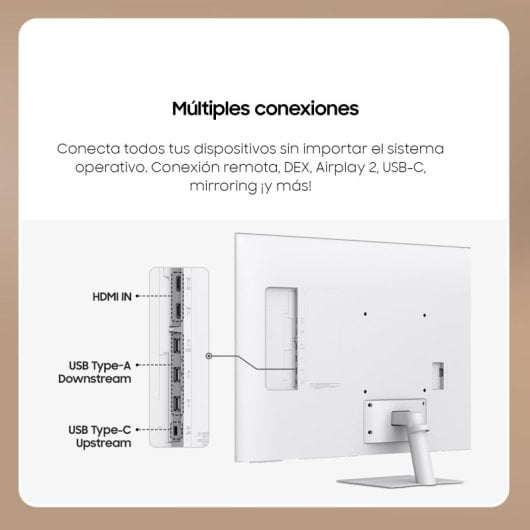 Écran Samsung M7 S43FM701UU 4K Ultra HD - vue 3