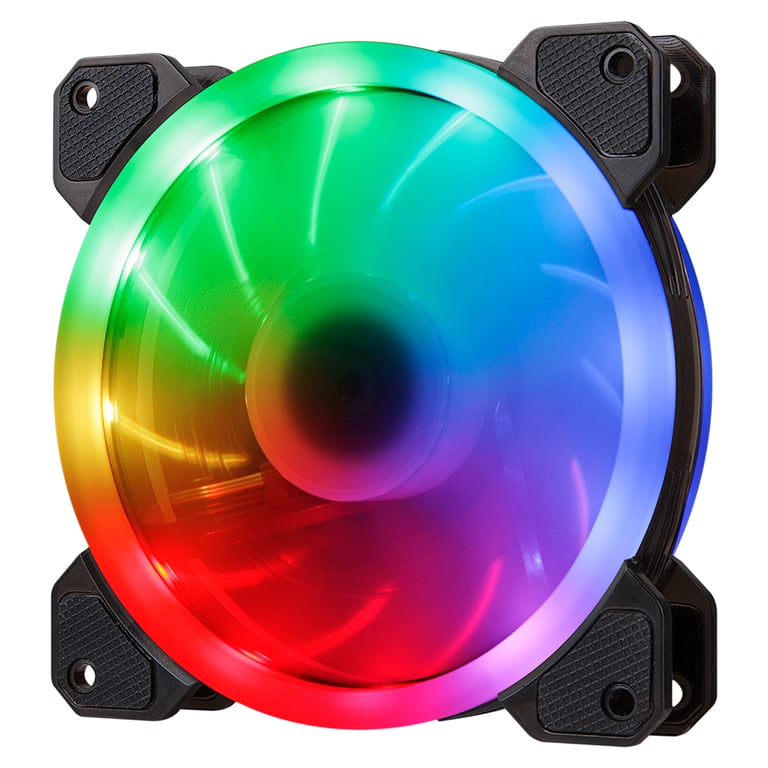 hiditec ventilateur n5 argb 120 mm - vue 2