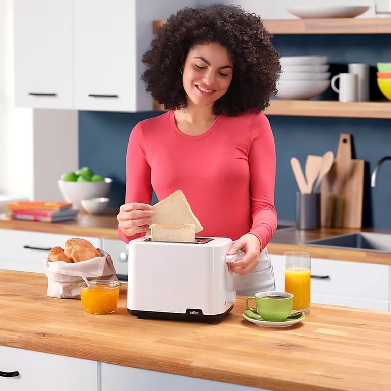 Grille-pain Braun Breakfast1 HT 1010WH - blanche - Neuf