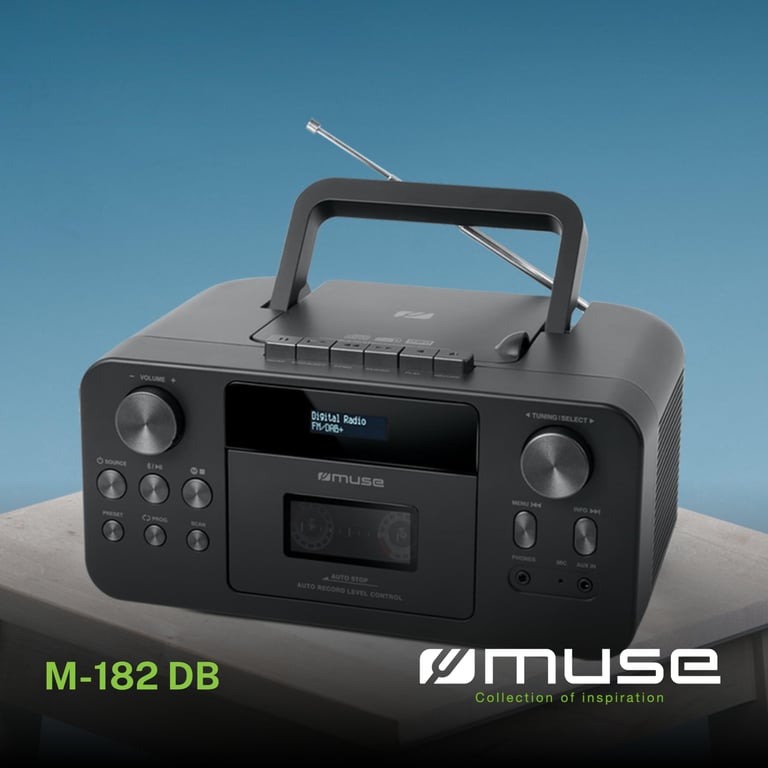 Muse 182 DB Système stéréo portable Analogique DAB DAB+ FM - vue 2
