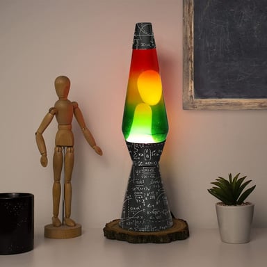 Lampada Lava in vetro MATEMATIK