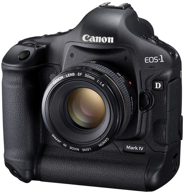 Canon Eos 1D Mark IV Boîtier D'Appareil-Photo Slr 16,1 Mp Cmos 4896 X 3264 Pixels Noir - Très Bon État