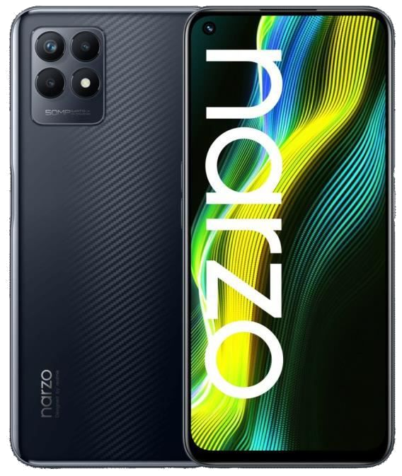 Realme Narzo 50 128 Go, Noir, débloqué