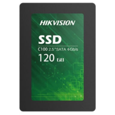 HIKVISION 2.5 120 GB C100 SATA 6.0Gbps SATA-III 3D TLC 556 MB/s 40 TB'' SSD interna