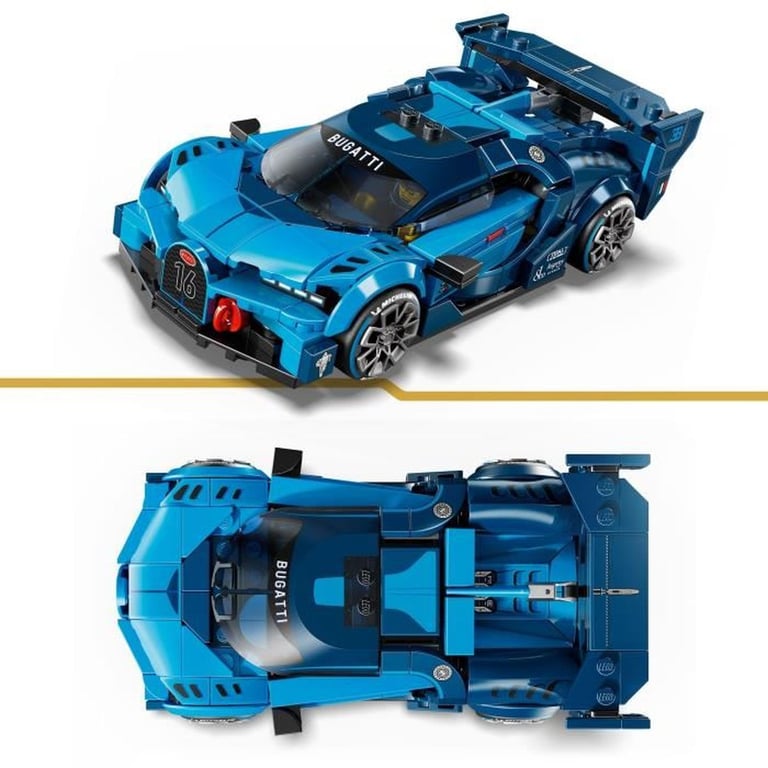 LEGO Speed Champions Hypercar Bugatti Vision GT 77253 - vue 10