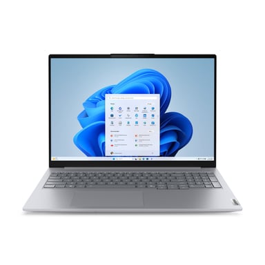 Lenovo ThinkBook 16 G8 IAL Intel Core Ultra 5 225U Ordinateur portable 40,6 cm (16'') WUXGA 32 Go DDR5-SDRAM 512 Go SSD Wi-Fi 6E (802.11ax) Windows 11 Pro Allemand Gris