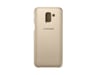 Samsung EF-WJ600 coque de protection pour téléphones portables 14,2 cm (5.6'') Étui avec portefeuille Or Samsung Galaxy J6 (2018)