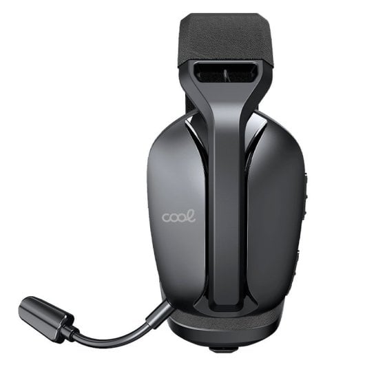 Casque Gaming Cool Newton Sans Fil Bluetooth avec Micro Détachable, Confort Optimal, Compatible PC/PS4/PS5, Noir - Neuf