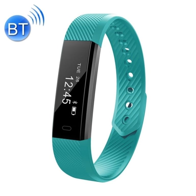 Bracelet Connecté iOs Android Montre Running Étanche Cardiomètre Bluetooth Vert YONIS
