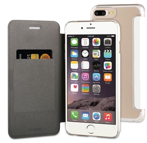 Folio Case Blanc: Apple Iphone 6+/6S+/7+/8+