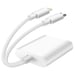 Lecteur Carte SD / Micro-SD vers USB-C / Lightning 480Mbps Blanc
