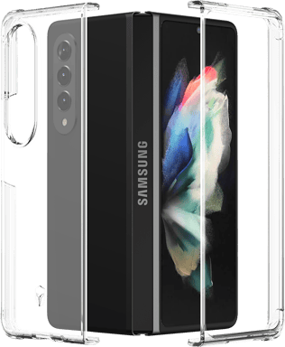 Double Coque Renforcée Samsung G Z Fold 4 DUO Garantie à vie Transparente Force Case