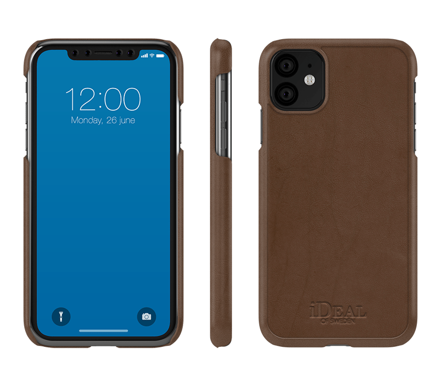 iPhone 11 Leather Case Brown Ideal Of Sweden